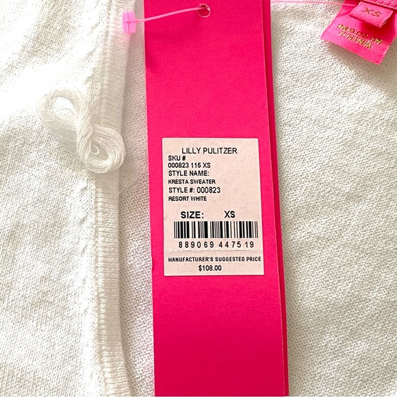 Lilly Pulitzer Kresta Sweater NWTs - Picture 7 of 7